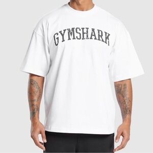 Gymshark White Short Sleeve Tee